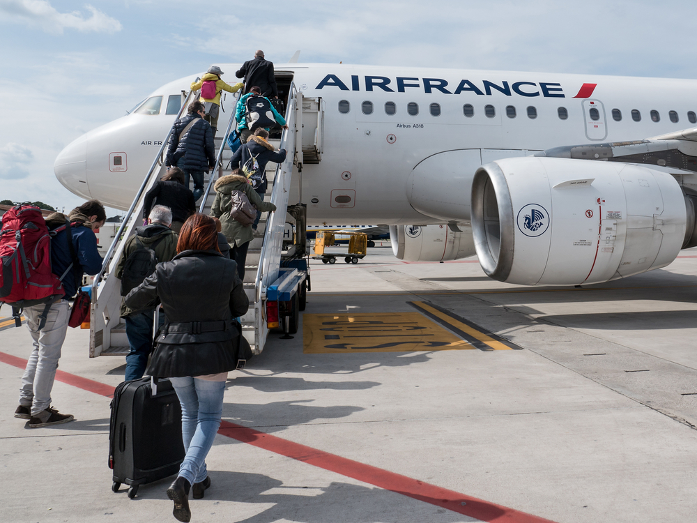 Air France Boarding